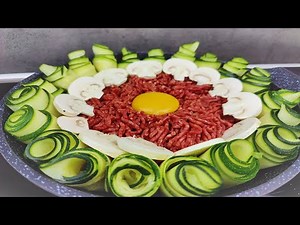 My mother's most delicious recipe! Easy stuffed zucchini