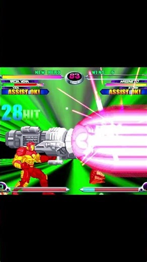 MvC2: Furii - Avengers Level Threat - Hulk Gamma Crush to IM PC 50 hit 84% Combo .:2.22.26:.