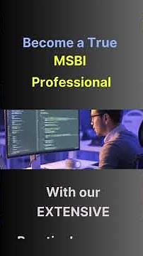 Upskill Your Career with MSBI (SSIS, SSAS, SSRS) I SQL SCHOOL