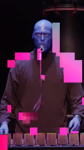 1.2M views · 14K reactions | Feeling groovy today? The Blue Men are!  | Blue Man Group | Facebook