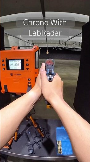 Bullet Speed Chrono with LabRadar Doppler Radar