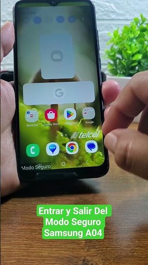 Enable and Disable Safe Mode on Samsung A04 #smartphone #technology #and5technology