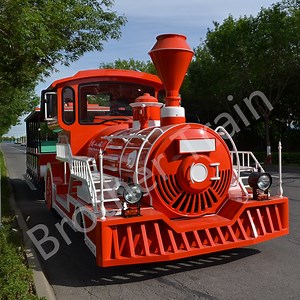 [Hot Item] Middle Large Amusement Park Outdoor Playground Equipment Tourist Train for Sale