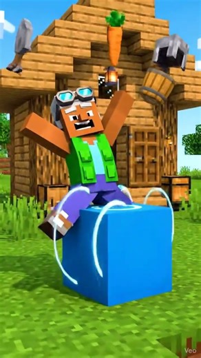 Magnet Mayhem Prank 🤯🤯 Funny Minecraft Comedy 😂#catoonreels #shorts