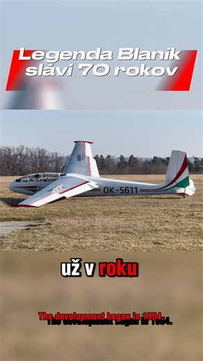 Vetroň 🇸🇰 Kluzák 🇨🇿 Blaník slávi 70 rokov #glider #gliders #czechoslovakia