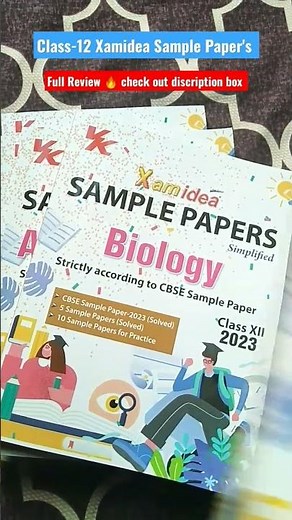 Xamidea Sample Paper's for Class 12 | how to download sample paper pdf 2023