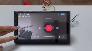 KUNFINE Universal Android Autoradio FM Radio Car Navigation Stereo Pad Multimedia Player GPS 7" IPS Touch Screen Display BT WiFi 2 Din Headunit Tablet Quad Core 2G+32G