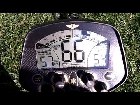 Detecting with a Fisher F5 metal detector