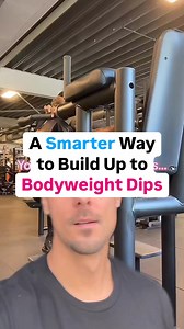 6.9K views · 88 reactions | A Smarter Way to Build Up to Bodyweight Dips (nope, it’s not using the assisted dip machine)  | Grant Lofthouse | Facebook
