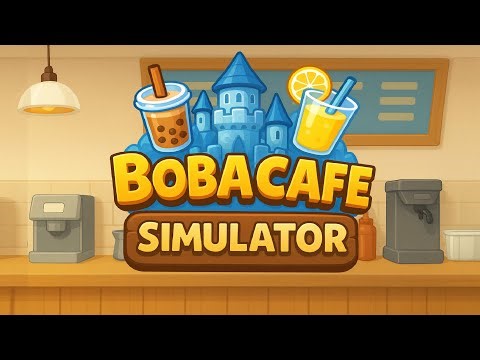 MAKING MILK TEA | Boba Cafe Simulator ▶ DEMO WALKTHROUGH