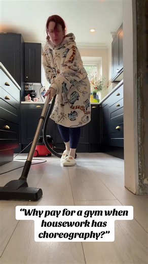Housework as Fun Exercise Routine