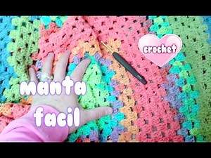 HOW TO MAKE A QUICK AND EASY CROCHET BLANKET WITHOUT SEWING "crochet blanket for beginners"💗💗💗