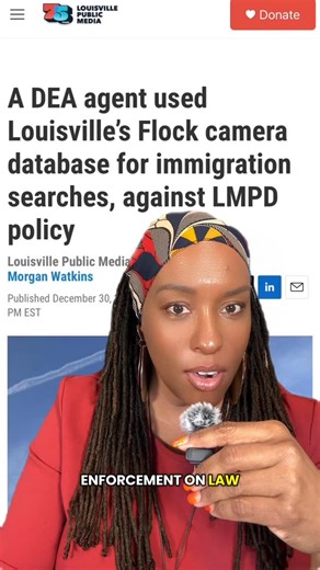 Attica Scott on Instagram: "DO NOT let this point get past you: KyCIR analyzed public records and published a report in November revealing that in February and March 2025, an account belonging to LMPD officer Wesley Troutman listed “Immigration” as the reason for 27 Flock searches and listed “ERO” - an acronym for U.S. Immigration and Customs Enforcement’s Enforcement and Removal Operations - as the reason for 123 searches. The inquiries happened shortly before federal officials announced the ar