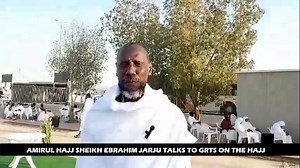 Amirul Hajj Sheikh Ebrahim Jarju talks to GRTS on the Hajj. (Wollof version) | GRTS TV