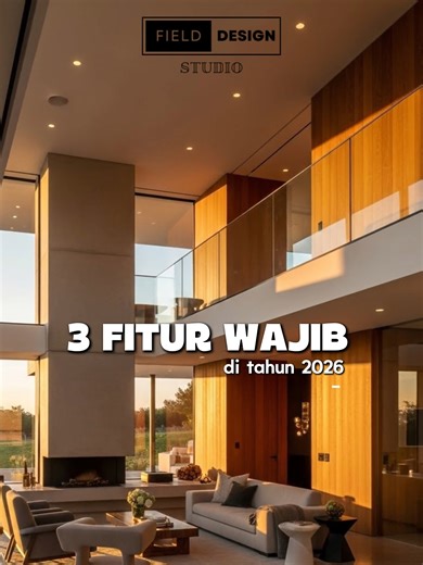 Deskripsi TikTok: 🏡✨ Ingin rumah modern yang nggak cuma keren tapi juga cerdas? Cek 3 fitur arsitektur wajib ini untuk tahun 2026! 1️⃣ Hidden Power Outlet: Bye-bye kabel berantakan! Meja jadi lebih rapi dan minimalis. [00:13] 2️⃣ Smart Skylight: Atap pintar yang bisa buka-tutup otomatis sesuai cuaca. Sirkulasi udara jadi maksimal! [00:30] 3️⃣ Mudroom: Area transisi agar rumah tetap rapi dan steril. Pas banget buat simpan sepatu dan paket! [00:48] Fitur mana nih yang paling kamu butuhin sekarang