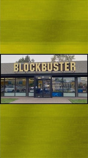 Blockbuster Had Power Then Netflix Took It All #entertainment #nostalgia #shorts