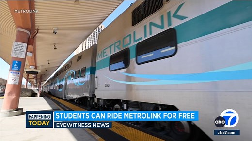 Metrolink is now free to students. Here's how to get the pass