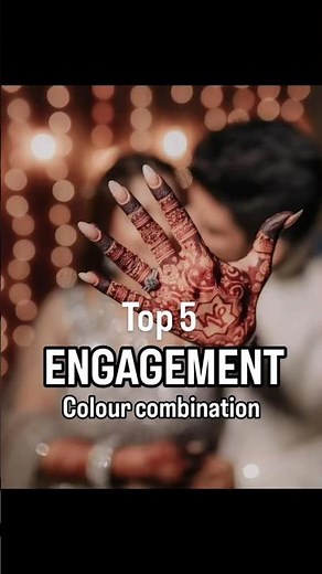 Top 5 Color Combinations for Couples | Engagement Outfit Ideas That WOW in 2025!#shorts