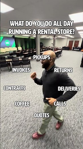 What do you do all day running a rental store?