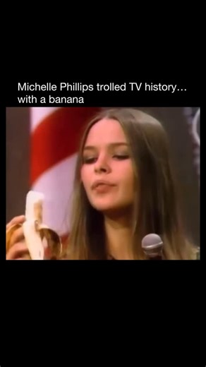 Songs That Should Not Work | On this day in 1967, Michelle Phillips casually ate a banana during The Mamas & the Papas’ “California Dreamin’” performance on The Ed... | Instagram