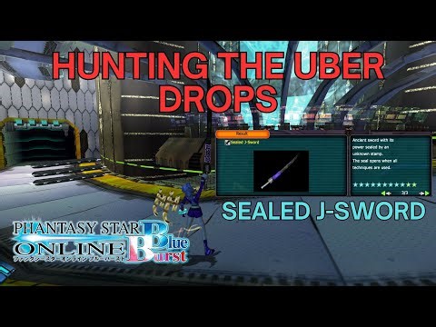 [PSO: Blue Burst] Hunting the Uber Drops: Sealed J-Sword