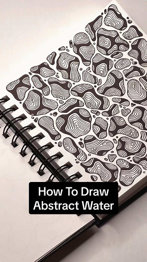 How To Draw Abstract Water