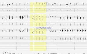 [Guitar Tab]完整版 OVERLORD/骨傲天 第二季 ED片尾曲 (灭族神曲 劝降神曲) "HYDRA" (前90s)