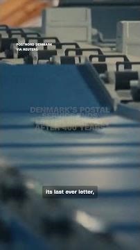 Denmark’s postal service ends letter delivery after 400 years