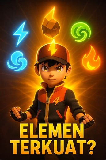 Asal Usul Boboiboy Elemental — Siapa yang Paling Kuat? #shorts
