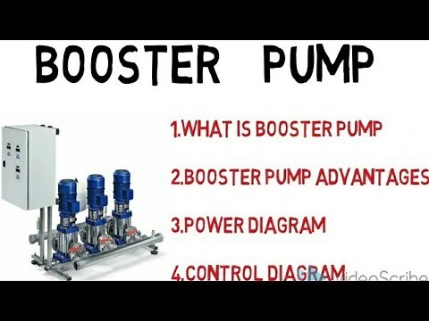 Booster pump /control diagram
