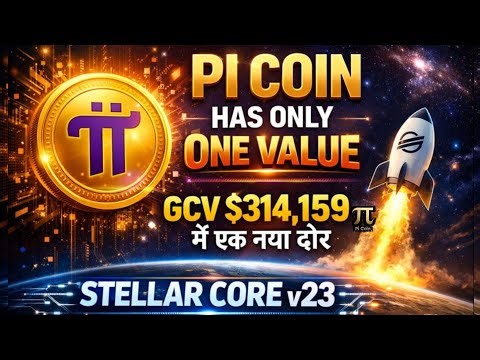 Pi Coin GCV Price $314159 Has Confirmed 👍 Pi Network Stellar v23 Integrate - Pi Network Update 👍