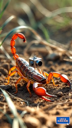 Real Scorpion POV 🦂 Inside Its Secret Underground Home #gopro #fadas #gopropov #shorts