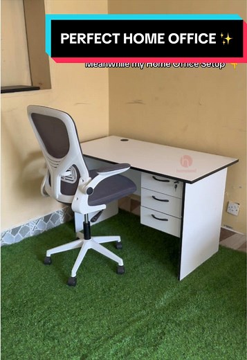 Home Office Setup: 1.2m Desk Ergonomic Chair for Ksh 17,999