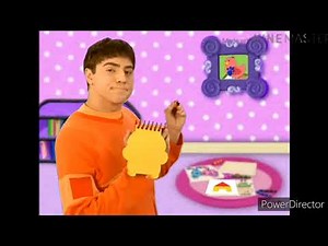 Blue's Clues: 3rd Clue from "Contraptions" except it's in the bedroom