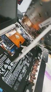 how to fix smashed touchpad from dropping somrhing on it or munching it on hp stream 11 laptop