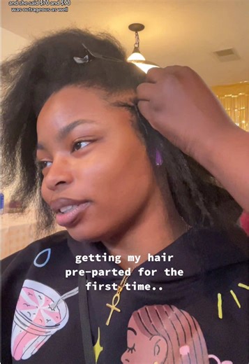 First Experience with Pre-Parting Services for Braids