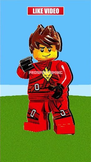 LEGO Ninjago's Ninja Team in Minecraft Pixel Art | Kai, Jay, Cole & Zane