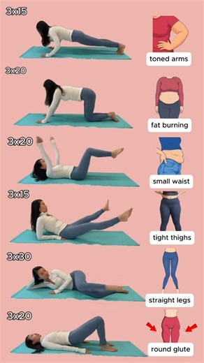 🇺🇸 Women’s Fitness Coach | Home Workouts on Instagram: "Daily workouts . . . #loseweightfast #fitness #womenfitness #weightloss #bodytransformation #challenge #homeworkout #exercise #fitnessmotivation #instagram #viralreels #fit #bellyfat #fatburningworkout #fitnessgirl #womenworkout"