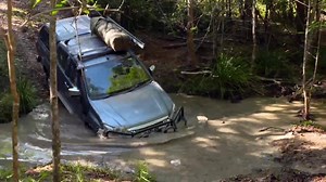 Who’s driven this track before? Fire, Deep water and Wheel lifts! Check out how Graham handles this tough track in his D-MAX. | Australian 4WD Action