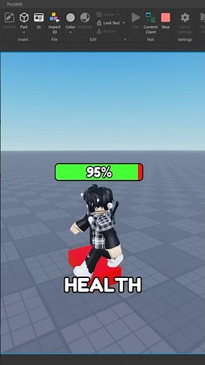How to make health bar in roblox studio tutorial #robloxstudio #robloxstudiotutorials