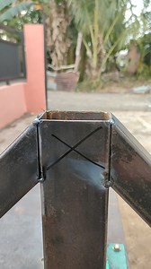 136K views · 952 reactions | Not many welders provide techniques for making truss joints from square tube iron | Yance welder art | Facebook