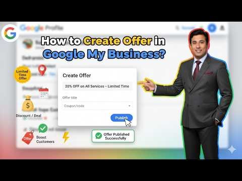 How to Create Offer in Google My Business?