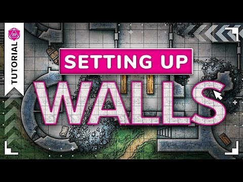 Set Up Walls for Dynamic Lighting on Your Map | Roll20 Tutorial