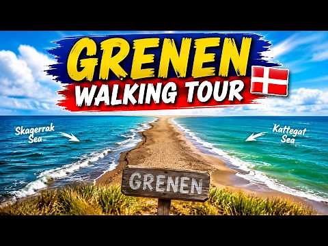 Grenen Walking Tour 🇩🇰 | Explore Denmark's Northernmost Point Where Two Seas Meet