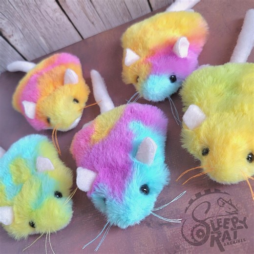 Saltwater Taffy Pocket Rat Plushie – Bean Bag Fidget Toy | Soft Minky Stuffed Animal | Cute Handmade Rat Gift | Small Plush for Rat Lovers - Etsy