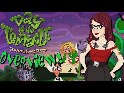 Day of the Tentacle Remastered: GAMEPLAY AND OVERVIEW!
