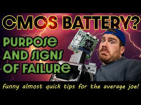 What Is CMOS Battery in Computer | CMOS Battery Failure Fix | Computer Won't Come On