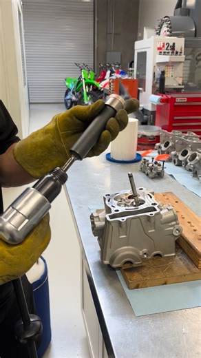 XPR Motorsports on Instagram: "Dropping some seats in Yamaha and Honda 250’s! #supercross #motocross #performance #coppervalveseat"