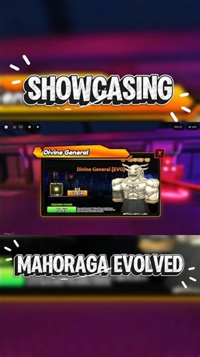 Unlocking Mahoraga Evolved in Anime Final Quest! #shorts #roblox