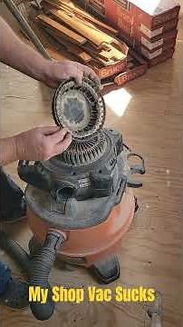 My Shop Vac Sucks